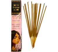 Incienso Palo Santo y Lavanda Golden Fusión Vijayshree - Cajetilla de 15gr.