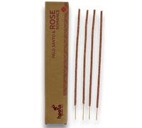 Incienso Palo Santo y Rosa ISPALLA Romance - Incienso Natural y Ecológico hecho en Perú - 15gr.
