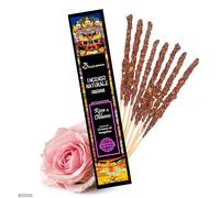 Incienso peruano en palillos rosa y olibanum - 100% granos y hierbas naturales - Hecho a mano en Perú