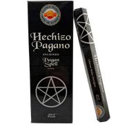 Incienso SAC Hechizo Pagano - Caja de 6 paquetes hexagonales de 20 barritas 120 barritas de incienso