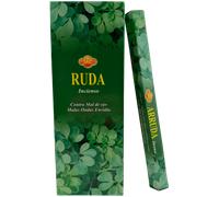 Incienso SAC Ruda - Caja de 6 paquetes hexagonales de 20 barritas 120 barritas de incienso