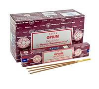 Incienso Satya Nag Champa, Goloka, Super Hit, Palo Santo, Natural, Rosa, Namaste, Reiki, Jazmin, Ruda, Karma, Musk, Tulsi, Opio, Patchouli, Money, Nirvana, Palo Santo, Vainilla, Salvia Blanca, Canela,