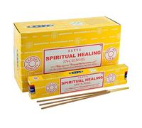 Incienso Satya Nag Champa, Goloka, Super Hit, Palo Santo, Natural, Rosa, Namaste, Reiki, Jazmin, Ruda, Karma, Musk, Tulsi, Opio, Patchouli, Money, Nirvana, Palo Santo, Vainilla, Salvia Blanca, Canela,