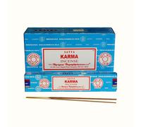 Incienso Satya Nag Champa, Goloka, Super Hit, Palo Santo, Natural, Rosa, Namaste, Reiki, Jazmin, Ruda, Karma, Musk, Tulsi, Opio, Patchouli, Money, Nirvana, Palo Santo, Vainilla, Salvia Blanca, Canela,
