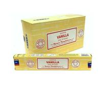 SATYA INCIENSO VAINILLA 15 GR. X 12 CAJAS = 180 GR.
