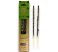 Incienso Ullas de Hierba de Limón - Lemon Grass - Hecho a mano - 25gr - Hecho en India - 100% Natural - ULLAS Incienso Orgánico