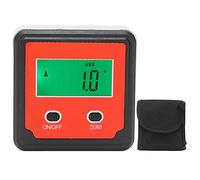 Inclinómetro digital con gran pantalla LCD retroiluminada | Medidor de ángulo de nivel digital preciso para soldadura de carpintería y alineación automotriz con adsorción magnética