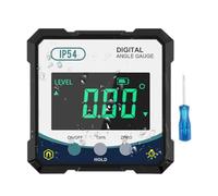 Inclinómetro digital - Medidor electrónico de ángulo amplio | Medidor de nivel de transportador digital de precisión, herramienta de medición biselada, detección de inclinación