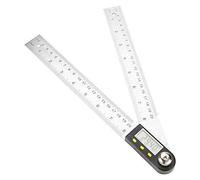 Inclinómetro digital Transportador, 0-200 mm Transportador electrónico Ángulo Buscador de ángulos Miter Gauge Regla