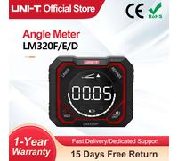 Inclinómetro Digital UNI-T magnético LM320D LM320E LM320F medidor de ángulo láser transportador electrónico herramienta de nivelación de ángulo LM320F 3 Laser Lines