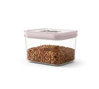 INDE SANTA CLARA | Tarro Rectangular con Tapa Hermética 0.7L, Recipiente PET Hermético Apilable para Almacenaje de Alimentos, Bote de Cristal sin BPA para Cocina y Almacenaje