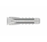 INDEX A PERFECT FIXING - BZTN4S08 [TN4S] Taco de nylon de 4 segmentos para todo tipo de materiales, Medida 8 x 40 mm, Bolsa de 15 unidades