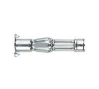 INDEX A PERFECT FIXING - INSI665 [IN-SI] Taco metálico Indemoll para materiales huecos, Anclaje de expansión, Acero zincado, Medida: M6 x 65, Broca Ø12 mm, Caja de 100 unidades