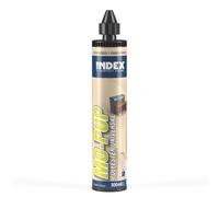INDEX A PERFECT FIXING - MOPUP300 [MO-PUP] Taco químico de poliéster universal para cargas medias, Homologado, Color piedra, Cartucho de 300 ml.