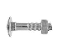 Index BL603908030 - Blister tornillo din-603 + tuerca din-934. zinc. 08x30 (Envase de 4 Ud.)