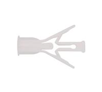 Index - Tacos ANCLA para ladrillos huecos y placas de cartón yeso - nailon 10 x 40 mm - Pack de 100