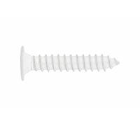 INDEX Fixing Systems CP B - Pack de 500 tornillos rosca chapa con cabeza extraplana y huella Phillips (recubrimiento cincado, 4,2 x 22 mm) color blanco