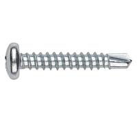 INDEX Fixing Systems DIN-7504-N HP Z - Pack de 40 tornillos autotaladrantes de cabeza alomada y huella Phillips (cincados, 4,8 x 60 mm)
