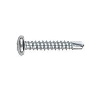 Index Fixing Systems DIN-7504-N HP Z Tornillo Autotaladrante de Cabeza Alomada y Huella Ph, 4.8 x 16 mm, Set de 35 Piezas