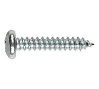 INDEX Fixing Systems DIN-7981 HP Z - Pack de 25 tornillos rosca chapa con cabeza alomada y huella Phillips (cincados, 4,8 x 80 mm)
