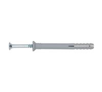 Index Tacos clavables TC-CA - Pack 100, 8 x 100 mm, poliamida 6.6 con tornillo rosca-arpón
