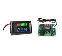 Indicador de capacidad de batería de plomo ácido de 12 V, comprobador de nivel de carga LED