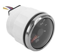 Indicador de Nivel de Agua 52mm IP67 Impermeable (BLACK) | Retroiluminación de 7 colores, Bajo consumo de energía, Larga vida útil, Compatible con coches y barcos