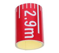 Indicador de Nivel de Líquido Autoadhesivo PVC Rojo 10cm X 3 M | Lecturas Precisas, Uso para Piscinas y Depósitos, Proyectos de Jardín y Bricolaje, Práctico y Multiuso