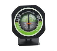 Indicador de pendiente para coche, medidor de nivel de rotación de 360 grados, herramienta equilibradora de gradiente para autocaravana, furgoneta, seguridad de viaje, pantalla LED de 7 cm