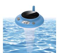 Indicador de temperatura de piscina flotante precisión radio | Spa Pool Sensor de temperatura del agua para el hogar, comercio, exterior, hotel, estanque, spa