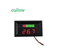 Indicador LED de 12 V-60 V, comprobador de capacidad de batería de plomo ácido, voltímetro, protección contra polaridad inversa