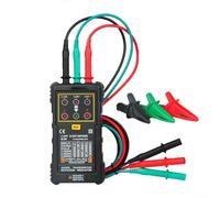 Indicador PM5900 de rotación de fase para probar secuenciación de línea trifásica y dirección del eje de transmisión del motor dentro de la gama de 2.5cm