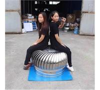 Industrial Scientific Rotating Roofing Wind Turbine Ventilator Vents Cap | For Houses Factory Farm,304 Stainless Steel Roof Mounted Attic Ventilator(600mm/23.6 in)
