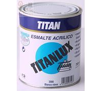 Industrias Titan. S.L 4351434 - Esmalte acril bri. 750 ml ver/hie int/ext s/olor titan