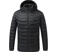 INF Chaqueta térmica con control dual y 9 zonas de calentamiento - Negra XL
