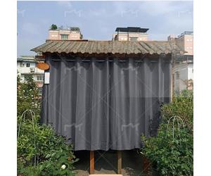 INF Cortinas para exteriores para patio, pérgola, cenador - Protección UV y resistente al agua