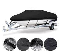 INF Funda impermeable para barco de tela Oxford en forma de V M