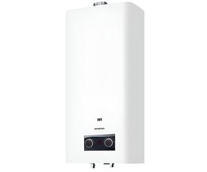 Infiniton GWA11NP - Calentador 11L Atmosférico Gas Butano, Accesorios Montaje, Color Blanco