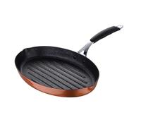 INFINITY CHEFS Bergner Copper Sartén para pescados 32x21,8x4cm en aluminio forjado con revestimiento antiadherente
