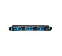 Infitronic - INSV1008 - Regleta de 19 pulgadas 1U CEE 16A con 3 circuitos separados + conector Mennekes