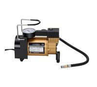Inflador de Neumáticos Compresor de Aire Portátil Salida de Alta Presión de 150 PSI para Automóvil y Motocicleta 12 V con Cilindro de Metal Duradero (Estilo de Rotor)