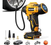 Inflador de neumáticos de 160 PSI compatible con batería Dewalt de 20 V máx | 160 PSI, compresor de aire inalámbrico, medidor de presión digital LCD, para coche, bicicleta, pelota deportiva, sin batería