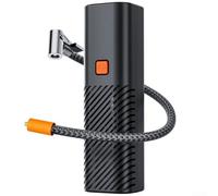 Inflador de neumáticos de coche portátil de alta potencia Bomba de aire eléctrica con pantalla digital Apagado automático para vehículos, bicicletas, motocicletas y bolas, sistema de 12 V
