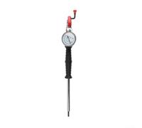 Inflador de neumáticos de mano con indicador de 0 a 220 PSI, compresor de aire preciso para coche, camión, bicicleta, motocicleta, no necesita energía (con un reloj)