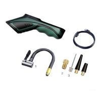 Inflador de neumáticos inalámbrico digital 30 l/min rápido (ZY-5801 - verde)