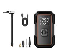 Inflador de Neumáticos Portátil, Manómetro Digital sin varillas de 150 PSI, Inflado 3x Más Rápido y Apagado Automático, Adecuado para Coches, Motos, Bicicletas y Balones
