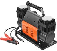 Inflador portátil de neumáticos de 10.6 CFM con compresor de aire de doble cilindro, 12V, 150 PSI