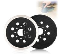 Infreecs 2 almohadillas de repuesto para lijadora de 5 pulgadas y 8 agujeros, almohadillas de lijado orbital aleatorias de gancho y bucle para modelos Bosch GEX125-1A PEX220 ROS10 ROS20 ROS20VS