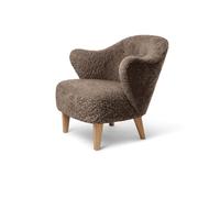 Ingeborg Sillón Roble Natural/Piel De Oveja Sahara