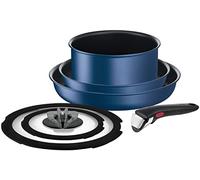 Ingenio IH Blue Marquis Unlimited Tefal - Batería de cocina de 6 piezas para todo tipo de fuegos + inducción - L7799192